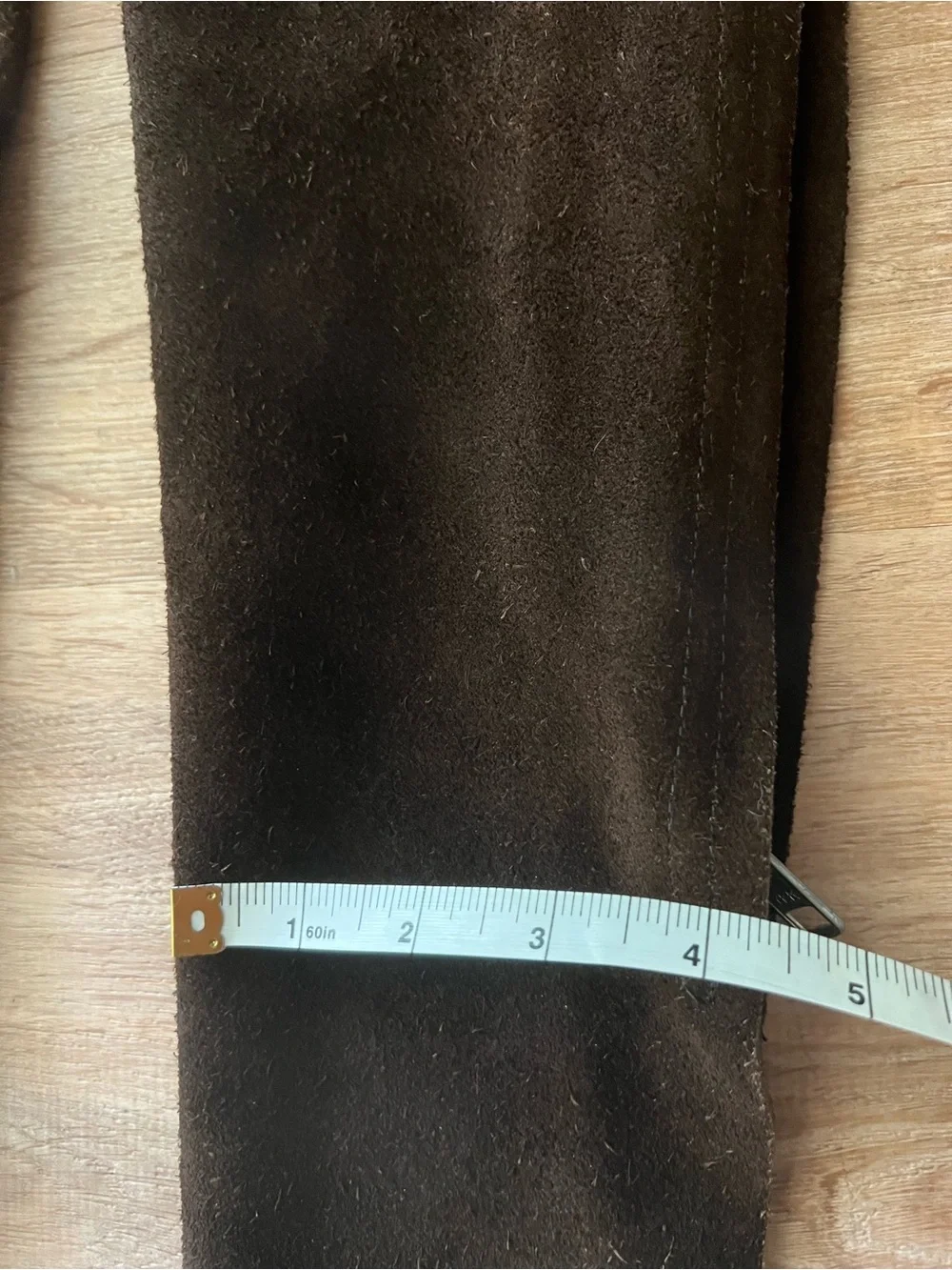 Vintage Kids Genuine Suede Leather Cowboy Chaps Brown Approx Size 4T–5T